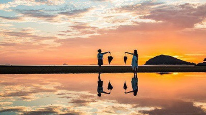 【土地の恵み会席】海の宝石「活あわび」の踊り焼き　　　　　　　　　　　　　　　　　　